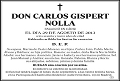 Carlos Gispert Nolla